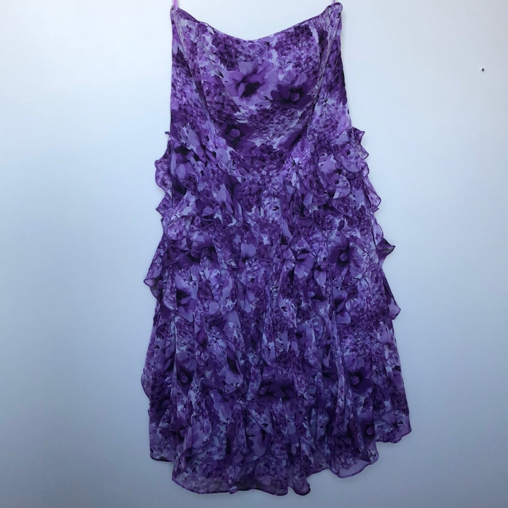 Purple formal dress